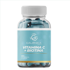 Vitamina C + Biotina 30 Cápsulas