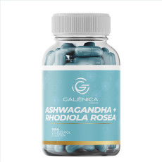 Ashwagandha + Rhodiola Rosea 60 Cápsulas